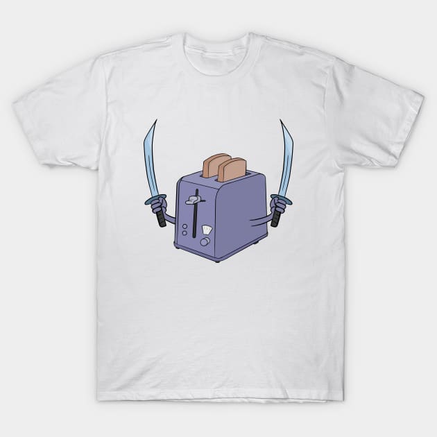 Toaster and the sword T-Shirt by DiegoCarvalho